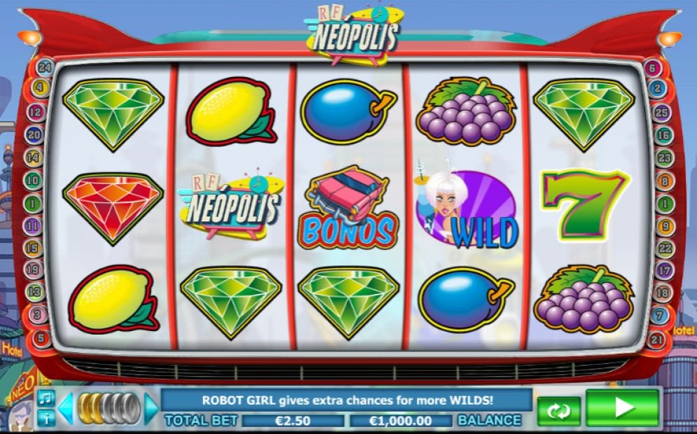 RF Neopolis Geldspielautomat