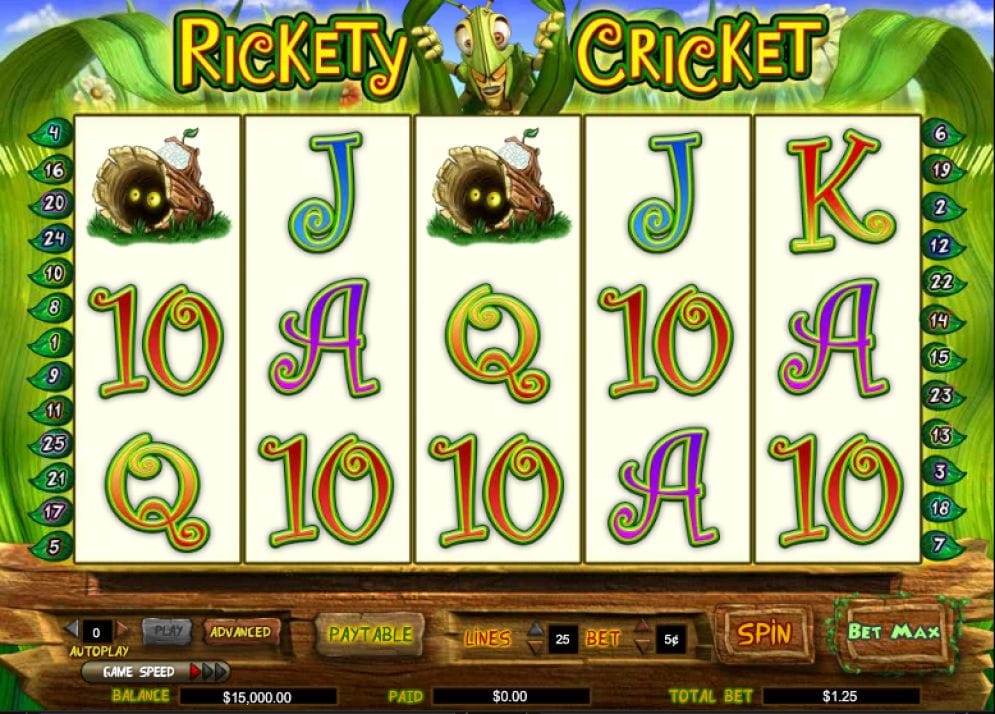 Rickety Cricket online Spielautomat