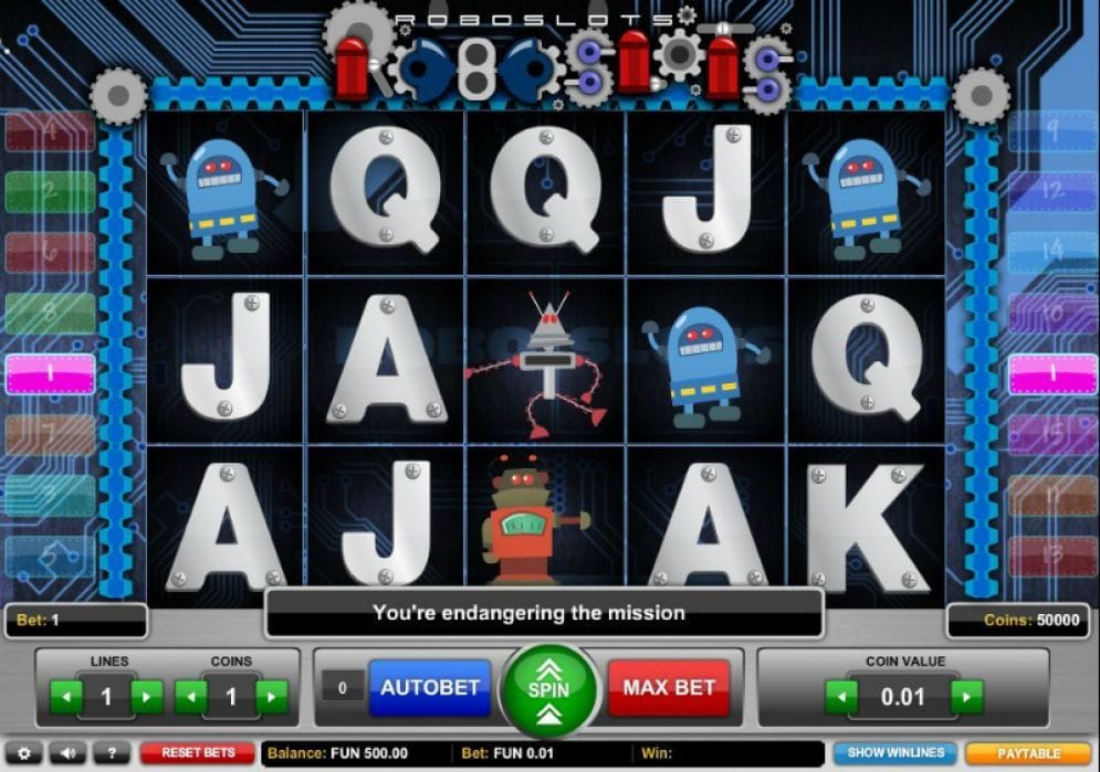 Roboslots online Automatenspiel