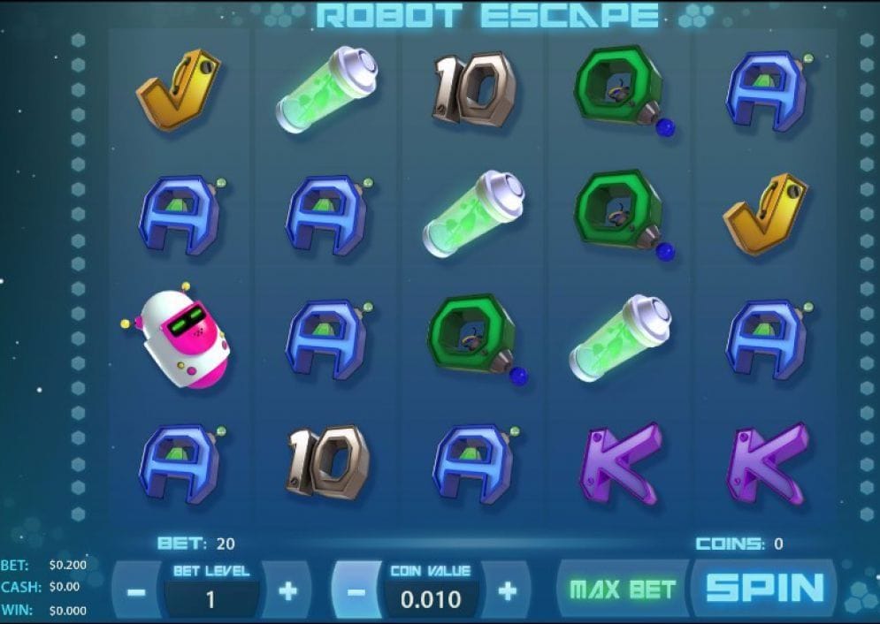 Robot Escape online Slotmaschine