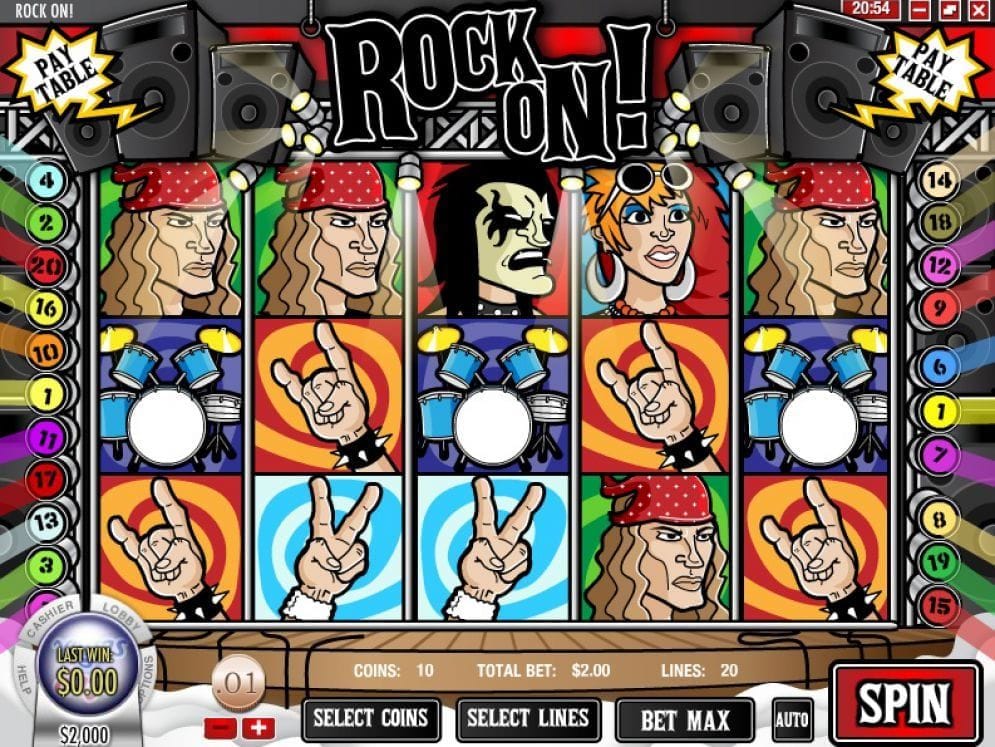 Rock On Spielautomat