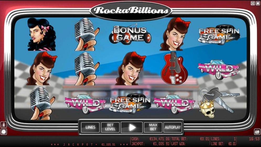Rockabillions Spielautomat