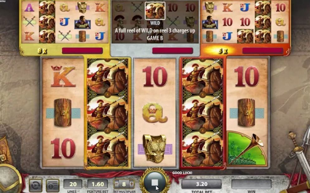 Roman Chariots Casino Spiel