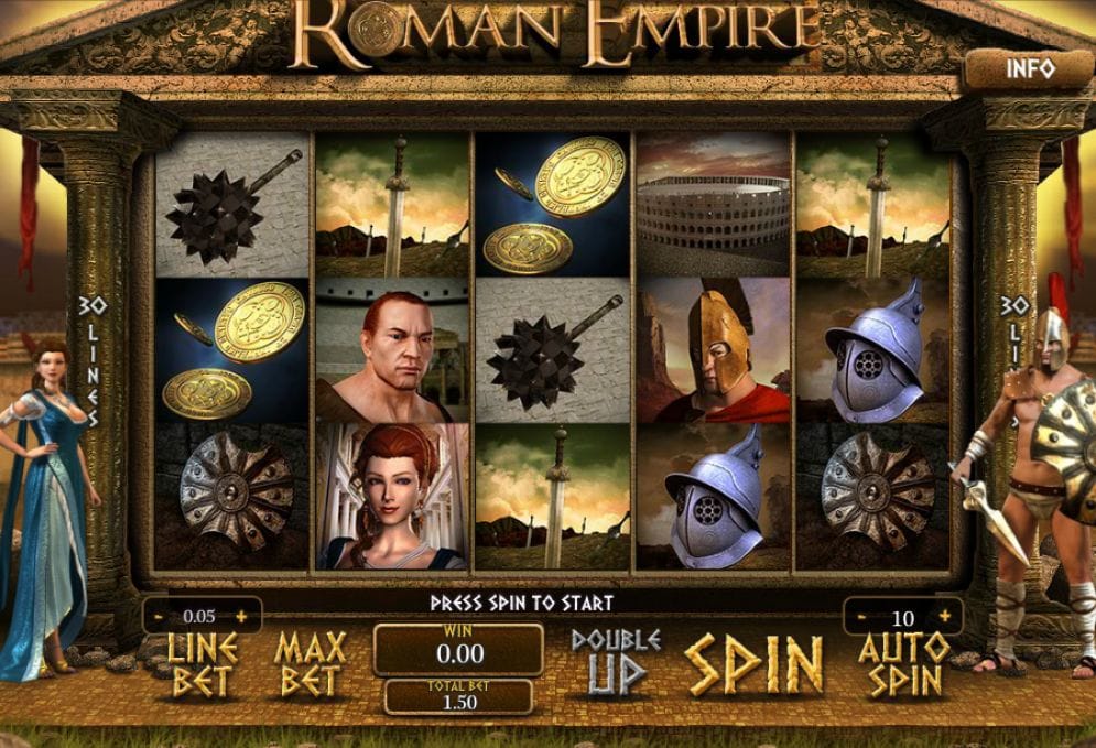 Roman Empire online Casino Spiel
