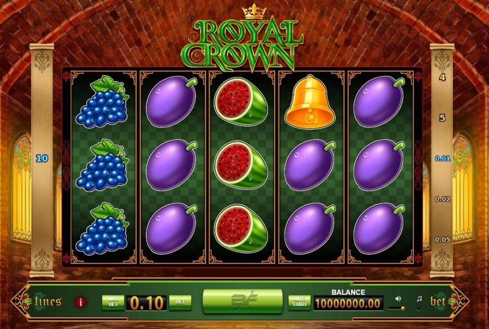 Royal Crown online Spielautomat