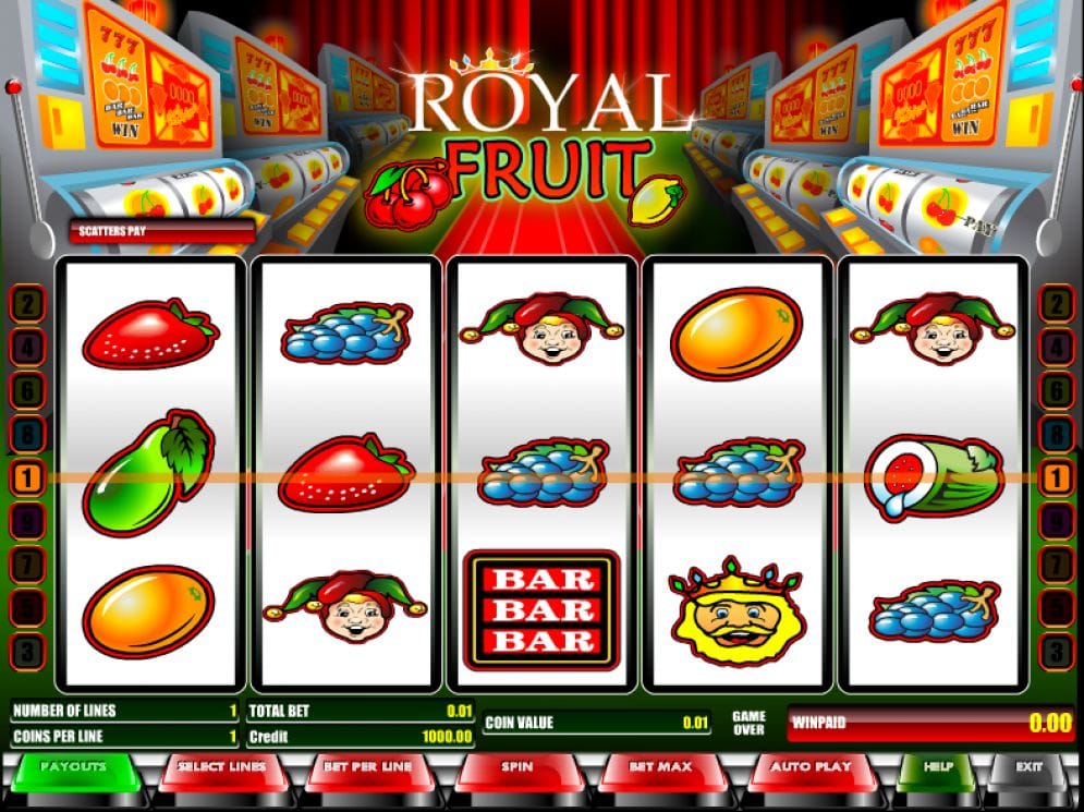 Royal Fruit online Slotmaschine