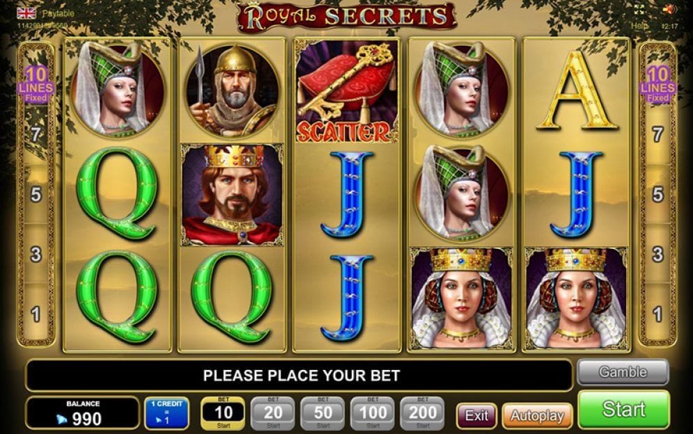 Royal Secrets online Geldspielautomat
