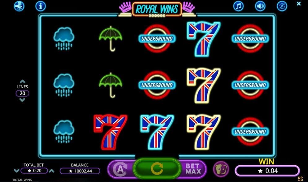 Royal Wins online Automatenspiel