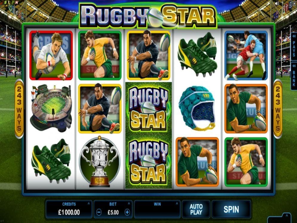 Rugby Star Geldspielautomat