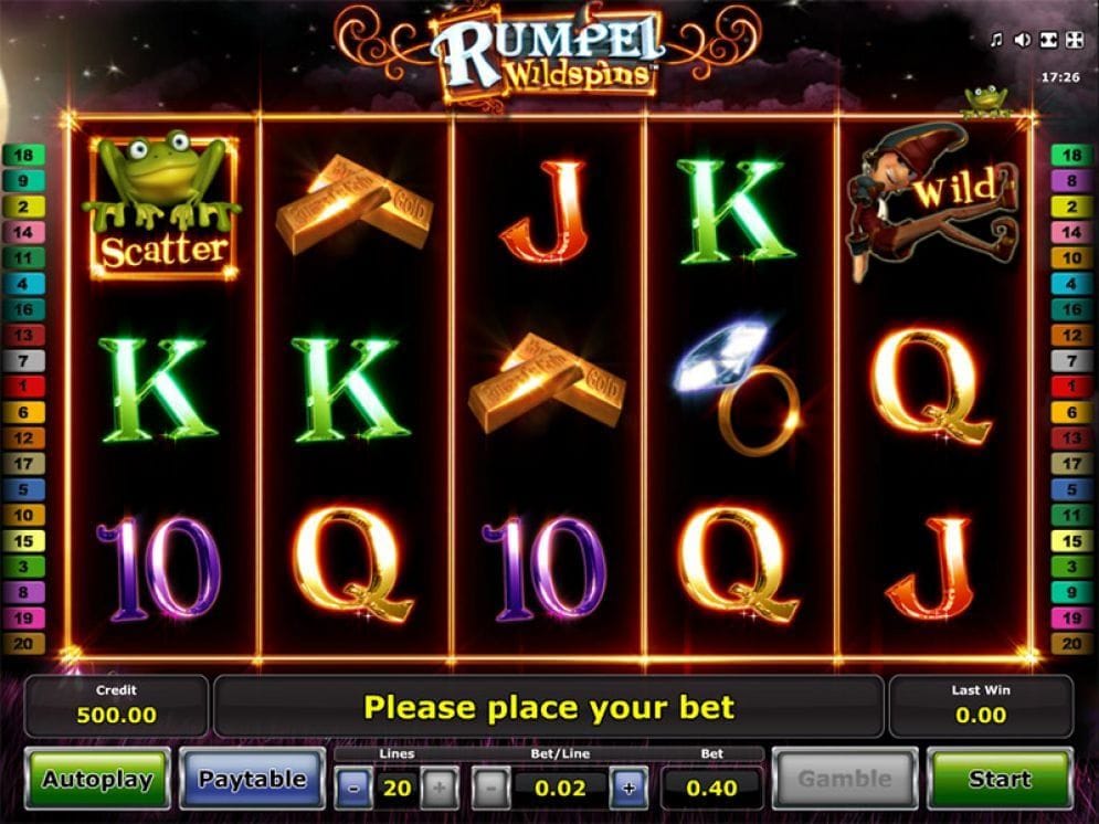Rumpel WildSpins Casinospiel