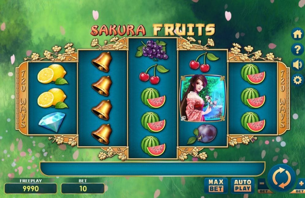 Sakura Fruits online Geldspielautomat