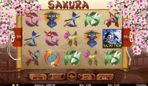 Sakura Video Slot online spielen