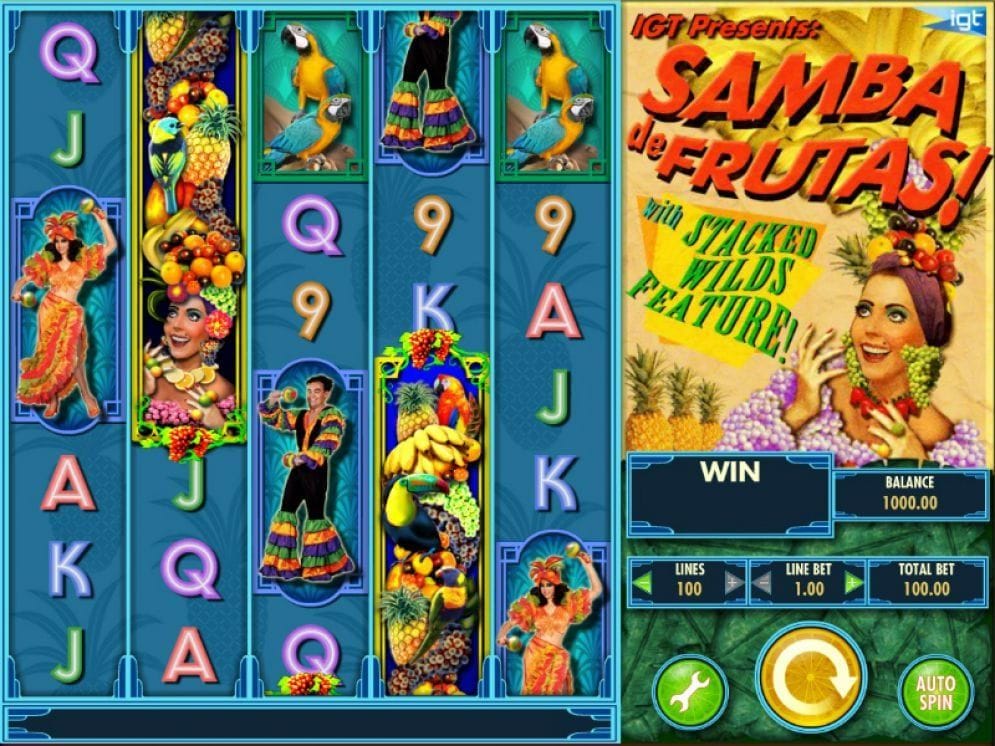Samba De Frutas online Slotmaschine