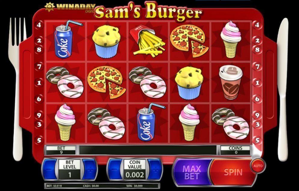 Sam’s Burger Casinospiel