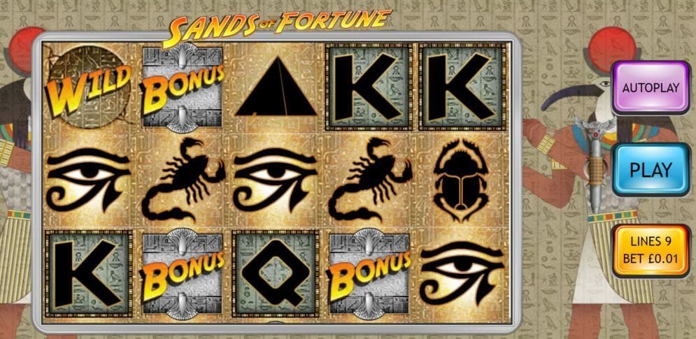 Sands Of Fortunes online Automatenspiel