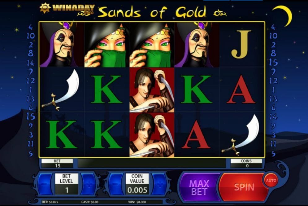 Sands of Gold online Casino Spiel