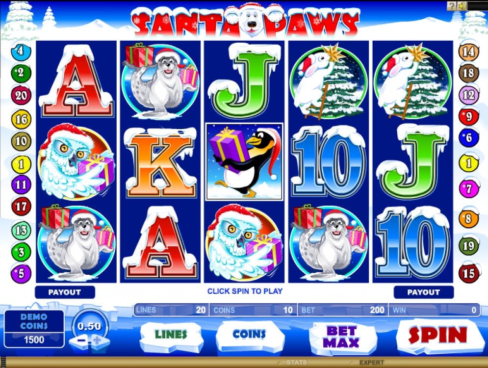 Santa Paws Video Slot