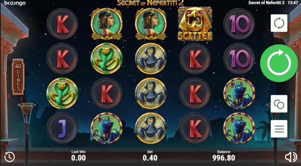 Secret of Nefertiti 2 Geldspielautomat