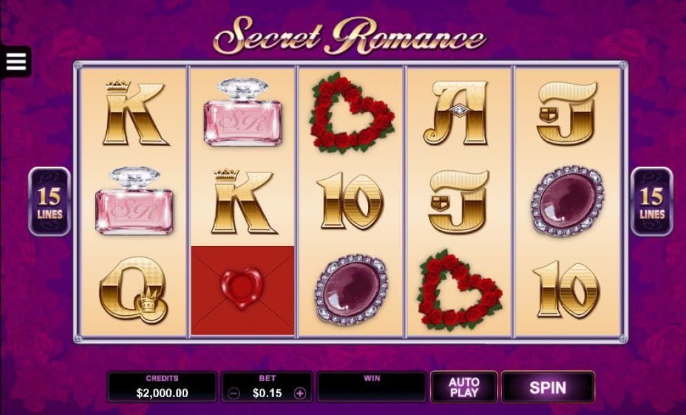 Secret Romance Video Slot