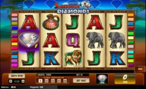 Serengeti Diamonds Casino Spiel online spielen