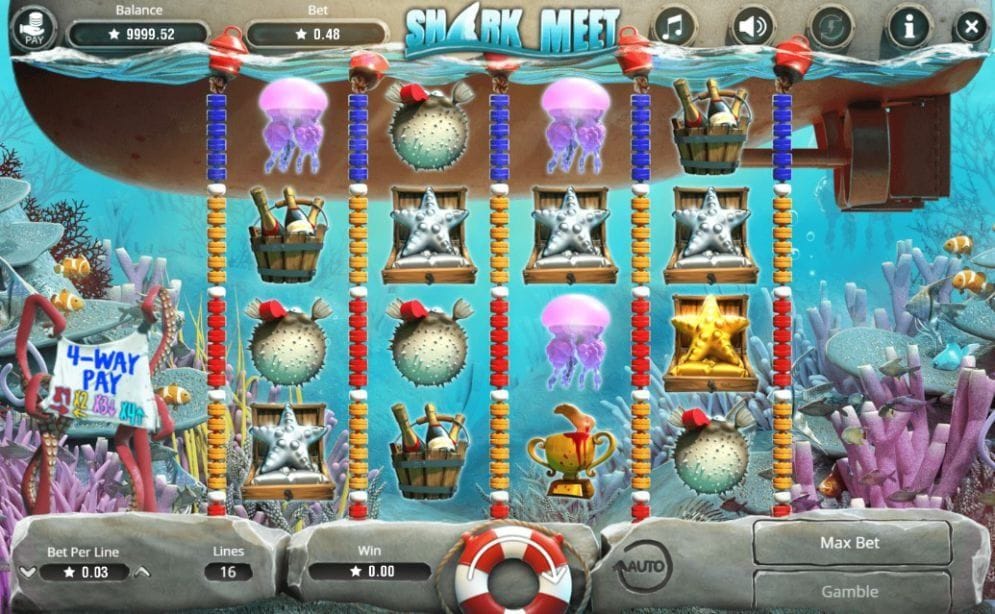 Shark Meet online Geldspielautomat