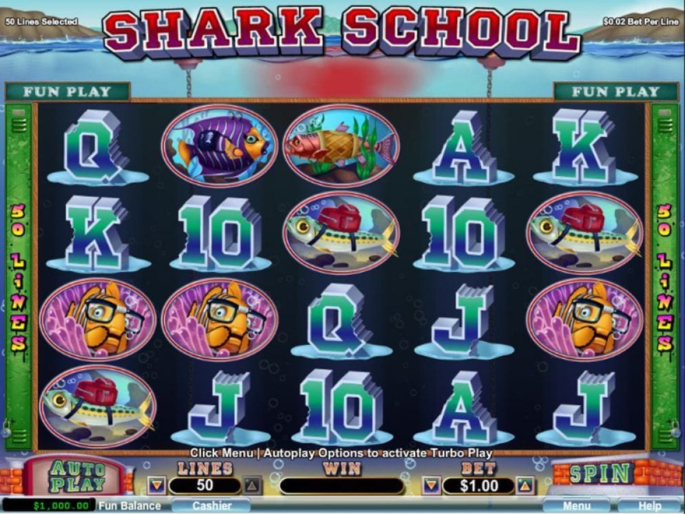 Shark School online Spielautomat