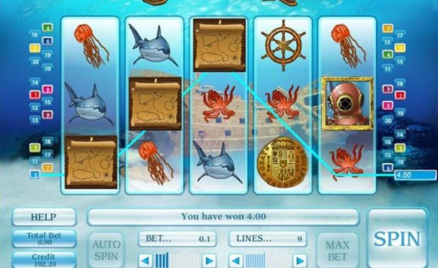 Shipwreck Geldspielautomat kostenlos spielen