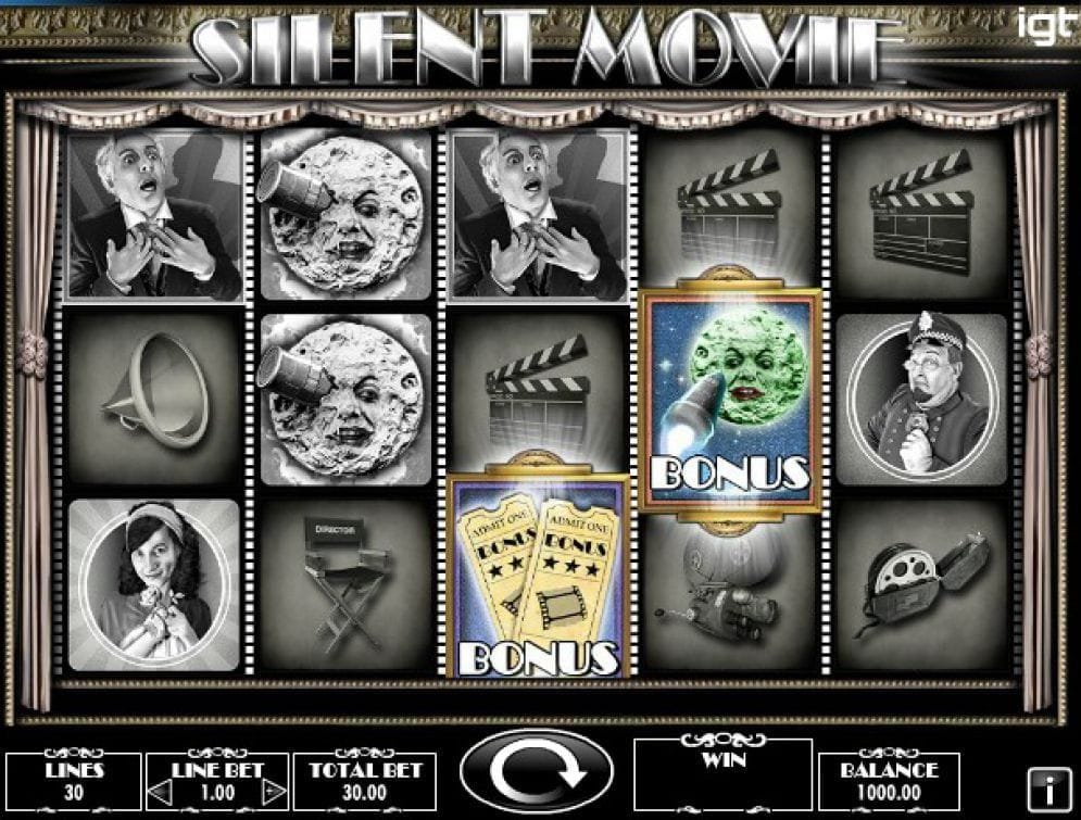 Silent Movie Casinospiel