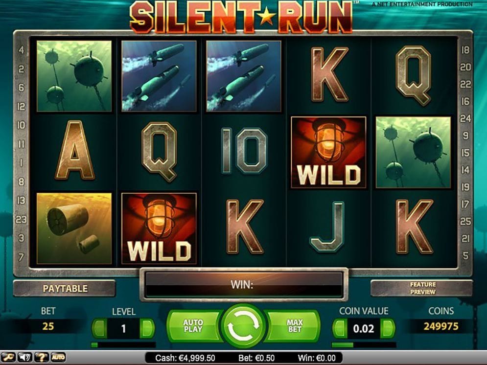 Silent Run Spielautomat