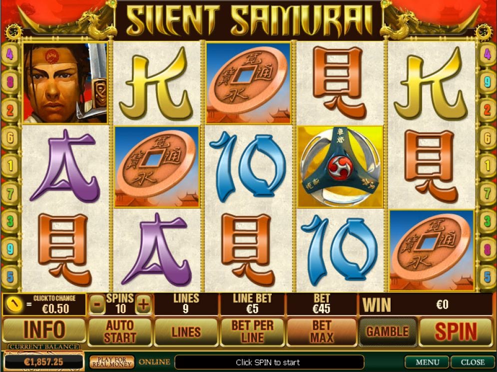 Silent Samurai online Geldspielautomat