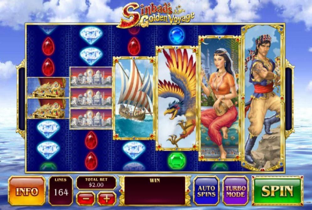 Sinbad’s Golden Voyage online Spielautomat