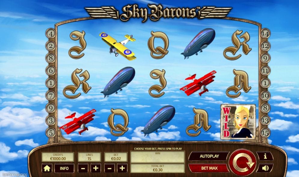 Sky Barons Spielautomat