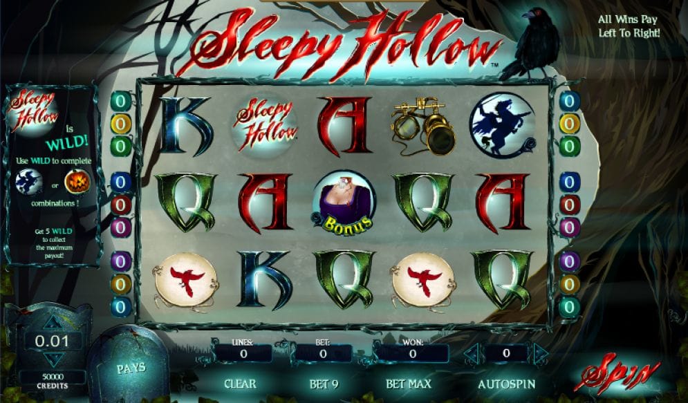 Sleepy Hollow Casino Spiel