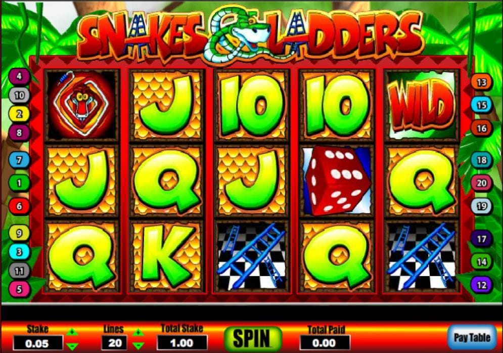 Snakes & Ladders online Geldspielautomat