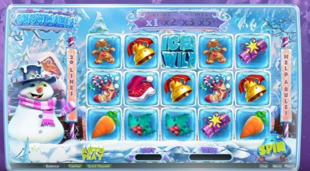 Snowmania online Spielautomat