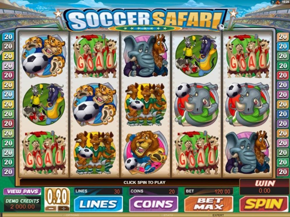 Soccer Safari online Automatenspiel