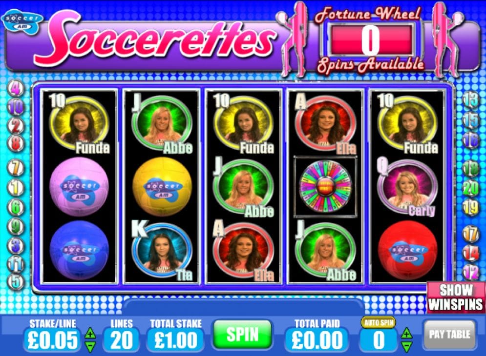 Soccerettes Slotmaschine