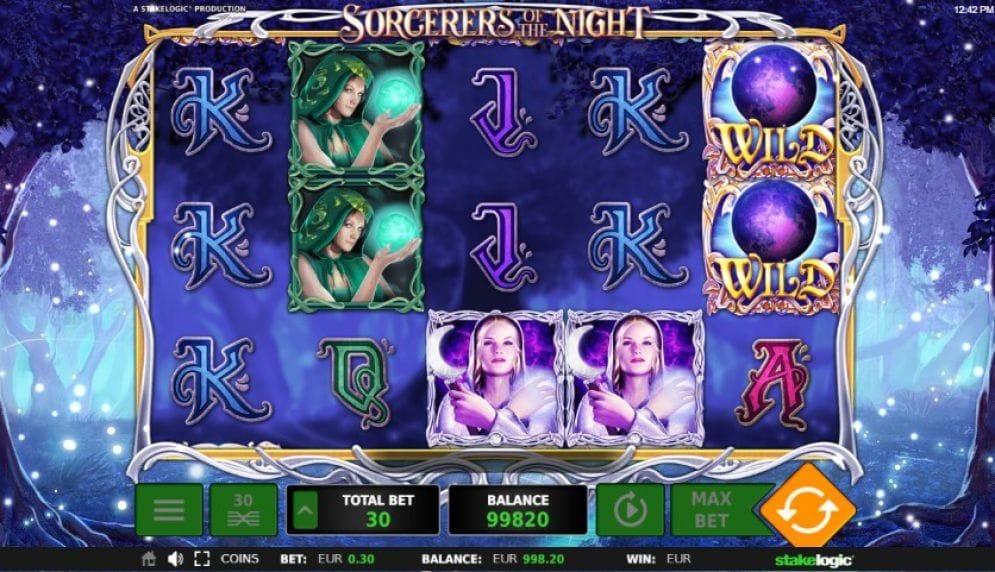 Sorcerers of the Night Casino Spiel