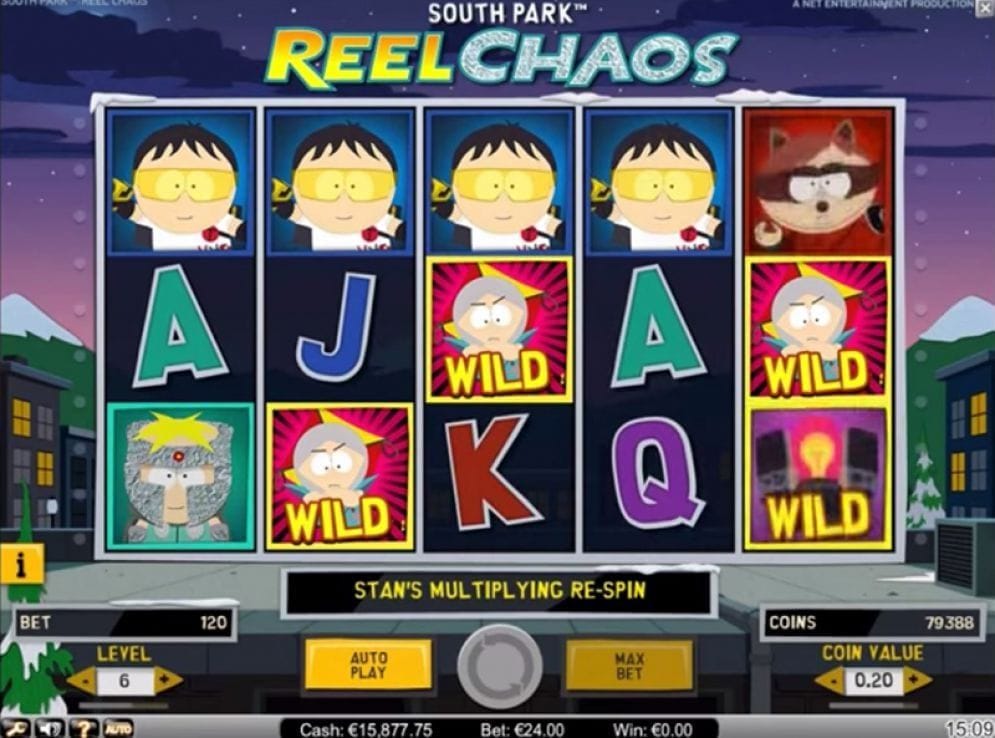 South Park: Reel Chaos online Casinospiel