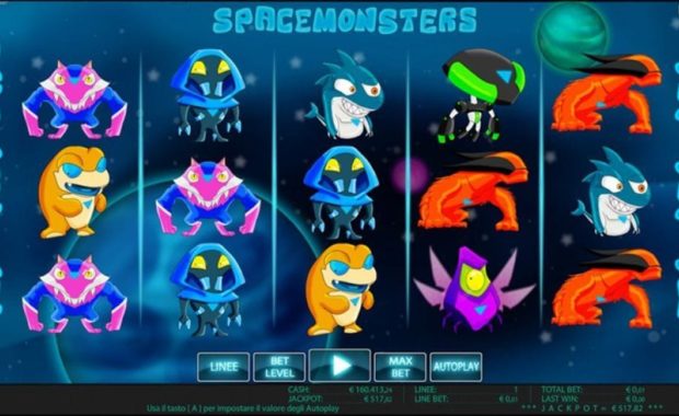 Space Monsters Casino Spiel kostenlos