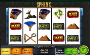 Sphinx Casinospiel online spielen