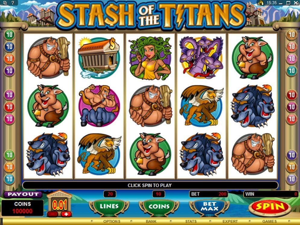 Stash of the Titans Spielautomat