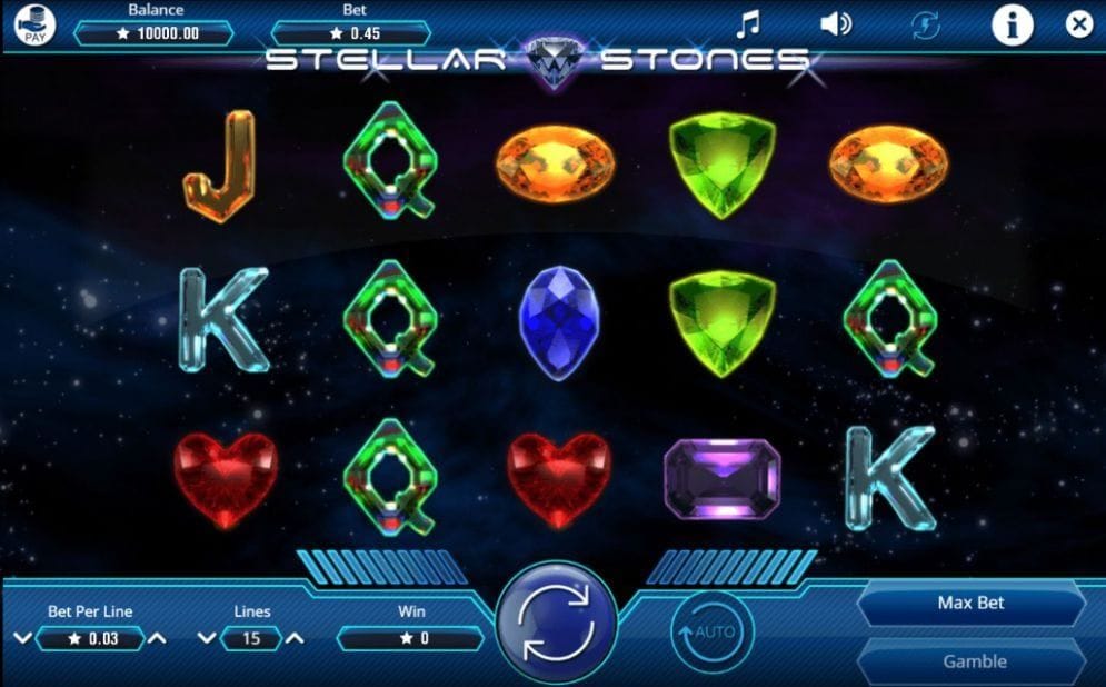 Stellar Stones online Casino Spiel