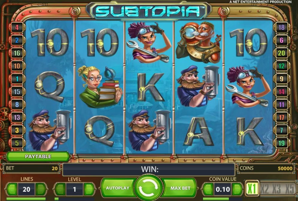 Subtopia Spielautomat