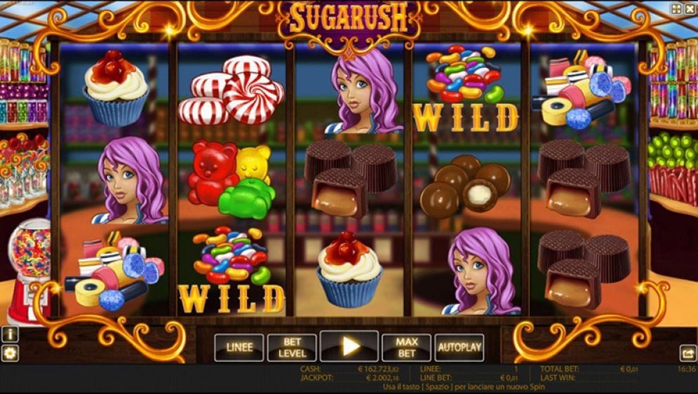 Sugarush Slotmaschine
