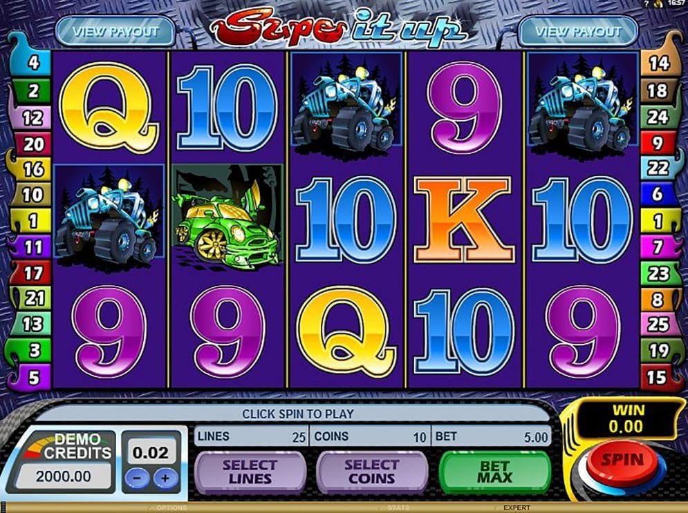 Supe it Up online Spielautomat