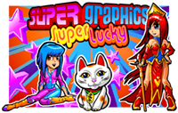Super Graphics Super Lucky Geldspielautomat kostenlos spielen