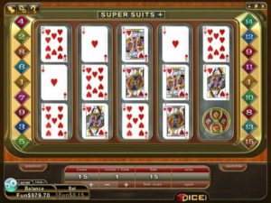 Super Suits + Video Slot online spielen
