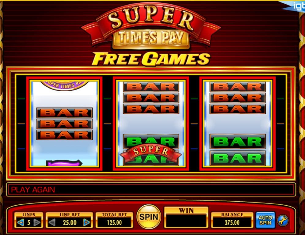 Super Times Pay Video Slot