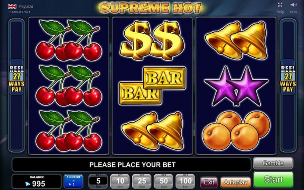 Supreme Hot online Video Slot